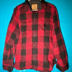 American eagle red flannel